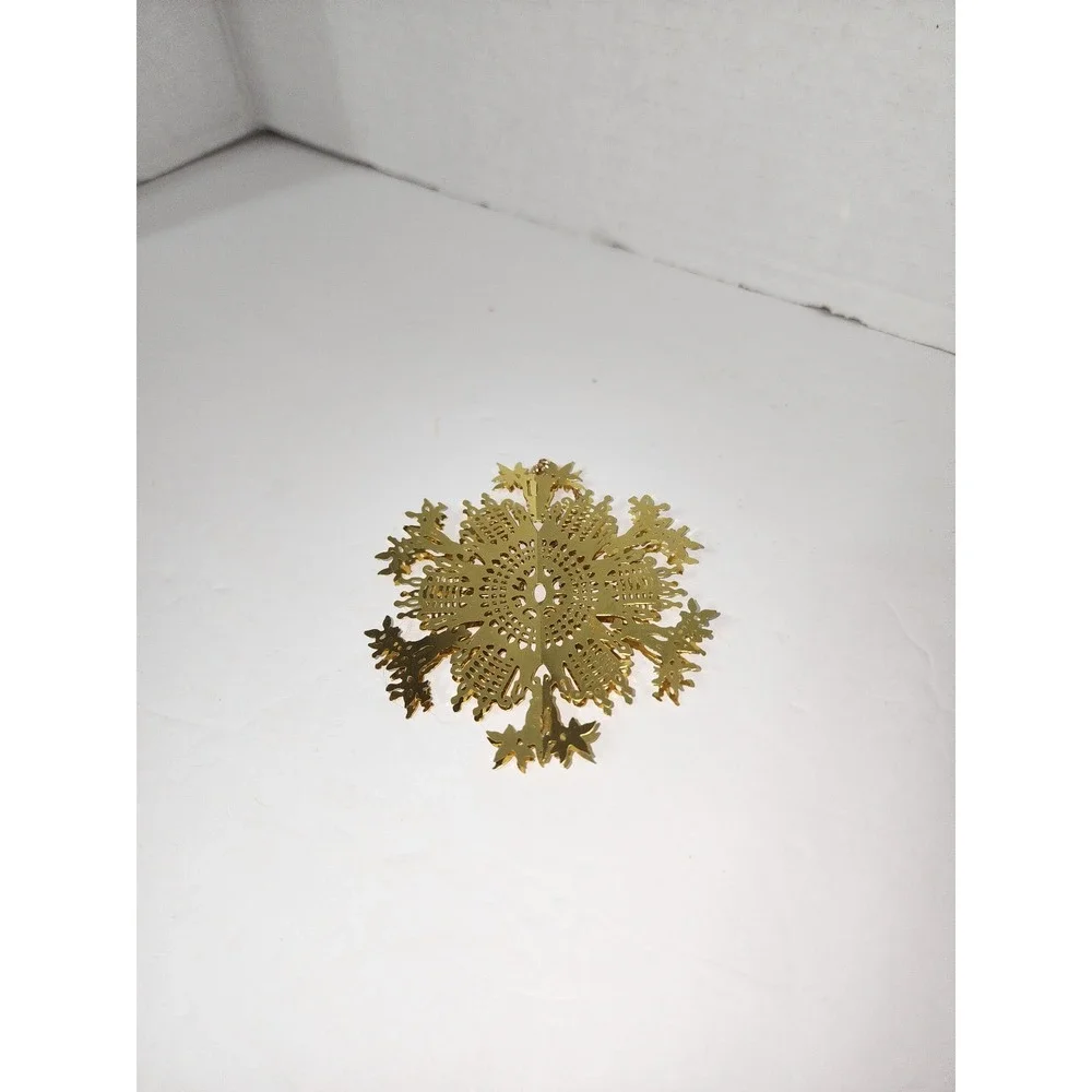 Vintage Metal Snowflake Christmas Tree Ornament‎ Tree of Life Gate